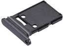 Bandeja SIM individual negra para Samsung Galaxy A37 (A376), repuesto original.