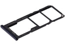 Bandeja SIM negra de repuesto para Samsung Galaxy M32 (M325), ranura para tarjeta SIM card tray.