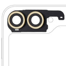 Lente de cámara trasera con anillo de cubierta para Samsung Galaxy Z Flip 6 5G color amarillo en Quetzaltenango, disponible en condición usada con garantía.