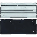 Teclado ANSI US plateado original para MacBook Neo 2026 con Touch ID, ideal para repuesto.