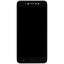 Pantalla incell negra para Xiaomi Redmi Note 5A con marco, ideal para reparación de display roto.