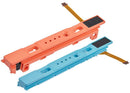 Rail plástico (Derecha+Izquierda) con cable flex para Nintendo Switch 2 en colores azul y naranja en Quetzaltenango.