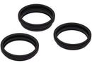 Aro de bezel de cámara trasera para iPhone 15 Pro Max negro, repuesto Apple A2849, A3105.