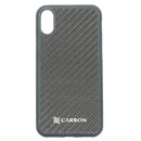 Estuche  Fibra De Carbon Real Negro - IPHONE XS MAX (6.5)