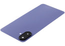 Tapa trasera violeta claro para Samsung Galaxy A07 4G (A075) con lente de cámara, repuesto Aftermarket Plus.