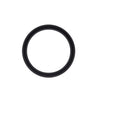 Anillo bisel de cámara trasera negro para iPhone 16e/17e, repuesto para lente de cámara Apple.