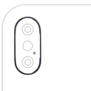 Anillo de bisel de cámara trasera para iPhone X en Space Gray en paquete de 10 en Xela Quetzaltenango.