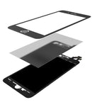 Compra dos pack de vidrio frontal con marco y OCA preinstalado para iPhone 5 en Quetzaltenango al mejor precio.