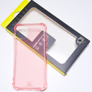 Estuche  Hard Case Flexible Reforzado Rosado Iphone 11 Pro Max