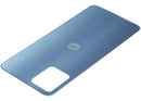 Tapa trasera de repuesto Motorola Moto G23 (XT2333) azul acero, para reparar back cover dañado.