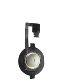 Boton home negro con cable flex para iPhone 4. Componente de reparación para reemplazar el botón home dañado.