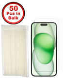 Protege la pantalla de tu iPhone 16 Plus con este lote de 50 piezas de vidrio templado claro en Quetzaltenango.

