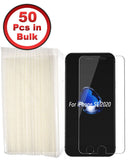 Protector de cristal templado claro para iPhone SE (2020 / 2022) / 8 / 7 / 6S / 6 (2.5D Pack de 50) en Xela Quetzaltenango.