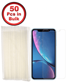 Protector de pantalla de vidrio templado claro para iPhone 11 Pro/XS/X (pack de 50) en Xela Quetzaltenango.