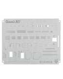 Pantalla QianLi 2D Stencil iP 6S para reparaciones de pantalla en Quetzaltenango.