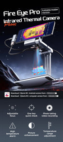 Camara termica por infrarrojos QianLi Fire Eye Pro version con soporte plegable para diagnostico de fallas en placa base