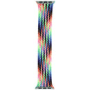 Correa Apple Braided Solo Loop Pride Edition para Apple Watch 38mm-42mm, con diseño trenzado multicolor vibrante.
