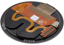 Pantalla OLED Garmin Approach S70 42mm negra, pieza de repuesto para reparación de display de golf watch.