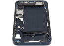 Encuentra la carcasa intermedia con puerto de carga flex y partes pequeñas para iPhone 14 Plus en Xela.