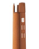 Estuche Wallet Armadillo Komodo para iPhone 14 en color marrón disponible en Xela Quetzaltenango.