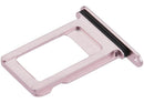 Bandeja SIM individual rosa suave para iPhone 17e, repuesto original Apple, fácil cambio de SIM.