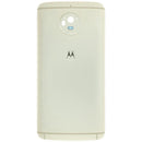 Tapa trasera original dorada para Motorola Moto G5s (XT1793), repuesto para reparación.