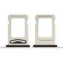Bandeja para Dual SIM iPhone 15 / 15 Plus (Amarillo)