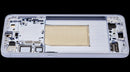 Pantalla OLED con marco para Samsung Galaxy S25 Plus 5G en color Icy Blue, ideal para reparación de pantalla rota.