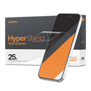 25 protectores de pantalla Wrapd HyperShield EPU transparentes, resistentes a impactos, para repuesto.