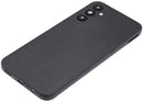 Tapa trasera negra para Samsung Galaxy A14 5G (A146) con lente de cámara, repuesto Aftermarket Plus sin logo.