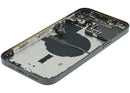Tapa trasera usada iPhone 14 Pro Max A2651 Space Black, carcasa de repuesto para reparación.