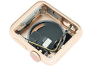 Carcasa trasera original Apple Watch Series 3 38mm Cellular, aluminio oro rosa, usada.