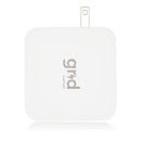 Encuentra el cargador de pared Quantum 100w USB-C/USB-A blanco en Quetzaltenango, Xela, ideal para tus dispositivos electrónicos.