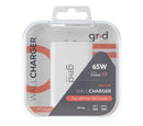 Encuentra el Cargador de pared Grid Source 65w en color Blanco con 2 puertos USB-C/USB-A en Xela Quetzaltenango.