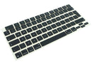 Kit de teclas checas Space Black para MacBook Air/Pro (2021-2026), repuesto de teclado.