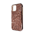 Funda de proteccion de doble capa Bling Diamond iPhone 12 Pro Max ROSE GOLD