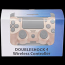 Control alámbrico DoubleShock 4 color bronce para PlayStation 4 con diseño ergonómico, ideal para repuesto.