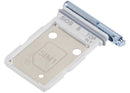 Bandeja dual SIM Samsung Galaxy S26 Sky Blue, repuesto original para tarjeta SIM SM-S942.