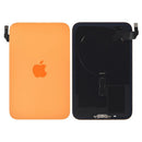 Tapa trasera Cosmic Orange usada para iPhone 17 Pro Max con MagSafe y NFC, ideal para reparación de vidrio trasero.