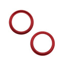 Anillo protector de cámara trasera rojo para iPhone 13 / 13 Mini (modelos A2482, A2628), pack de 10.
