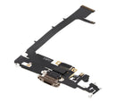 Puerto de carga con placa para iPhone 11 Pro Max (Oro)