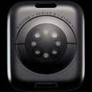 Tapa trasera Apple Watch Series 9 41mm GPS aluminio negro espacial, repuesto A2978 para reparación.