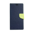 Estuche GOOSPERY Fancy Diary Azul Marino/ Verde IPHONE X | XS (5.8)