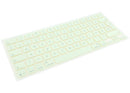 Kit de keycaps húngaras color cítrico para reparación de teclado MacBook Neo 13" A3404 (2026).