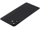 Tapa trasera gris Aftermarket Plus para Samsung Galaxy A07 4G (A075) con lente de cámara, sin logo.