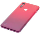 Encuentra la tapa trasera en color Sunrise Red para tu Motorola Moto E6S en Quetzaltenango. 