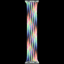Correa Braided Solo Loop Pride Edition para Apple Watch, con trenzado multicolor vibrante. Talla 4 (pequeña), compatible 38mm, 40mm, 41mm, 42mm.