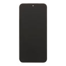 Pantalla LCD con marco para Honor Magic8 Lite Midnight Black, repuesto para reparación de display roto.