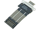 Puerto de carga blanco con cable flex para iPad Pro 11 y 12.9 (A2377, A2435, A2436, A2759).