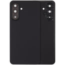 Tapa trasera negra para Samsung Galaxy A17 4G/5G con lente de cámara, repuesto original.